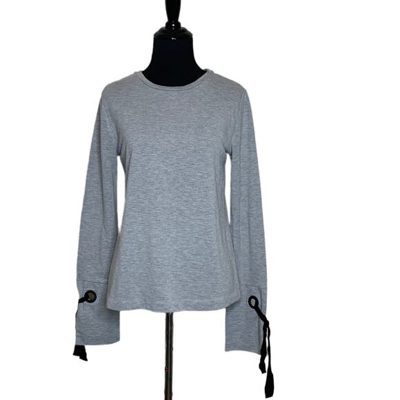 a new day gray long sleeves crew neck T shirt size XS - Picture 1 of 8